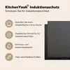 KitchenYeah© Herdabdeckplatte Leder - Strukturiert - Produktbild-Vorschau 6