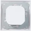 A close-up view of a white thermostat with a gray metal mounting bracket. Produktbild-Vorschau