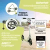SIX DEGREES Aluminium Scooter 205 mm lime dream, Produktbild-Vorschau 7