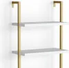 Vicco Reposé žebřík Ava, 60 x 183 cm, Bílá/Zlatá Náhled obrázku produktu 6