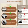 Kleiderschrank Stoff 130x170cm XL Faltschrank 8 Fächer 2 Produktbild-Vorschau 7