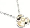 Anhänger Perle 925 Silber dezent inklusive Kette 42-45 cm Produktbild-Vorschau 1