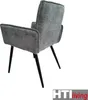 Stuhl Mesilla gepolstert Chenille-Optik 41x60x94 cm (BxTxH) Produktbild-Vorschau 5