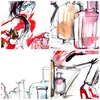 Bilder auf glas - Frau Taschen Reisen Tourismus - 120x80cm Produktbild-Vorschau 8