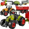 Zabawkowy traktor Farma Maszyny rolnicze 2 traktory Podgląd zdjęcia produktu 1