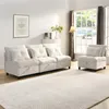 Merax Modulares 4-Sitzer Sofa mit Stauraum, Chenille Produktbild-Vorschau 10