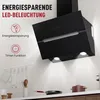 LEVIVO A+++ Kopffreie Dunstabzugshaube 60cm Umluft & Abluft Produktbild-Vorschau 4