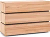 Dico Massivholz Kommode Select, Buche, 3 Schubladen Produktbild-Vorschau 1