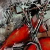 Wandbild 3D Bild Metallbild Iron Horse Relief Unikat Produktbild-Vorschau 3