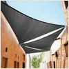 Vela parasole impermeabile 4x4x4m ModernHome - grigia Anteprima dell’immagine prodotto 8