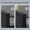 SONGMICS (5-tlg) Gartenlounge-Set, Tisch, Fußhocker und Produktbild-Vorschau 3