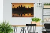MuchoWow® Wandteppich Wandbehang Roter Himmel über dem Produktbild-Vorschau 2