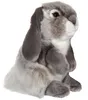 Peluche de conejo con orejas de Widder, 18 cm - Gris Vista previa de la imagen del producto 3