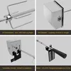 BBQ Grillspieß Set 107 cm inkl. 2x Fleischnadeln und Produktbild-Vorschau 4