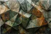 Küchenrückwand Spritzschutz Glas mit Motiv Geometrische Produktbild-Vorschau 3
