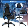 COSTWAY 360˚ Gaming Stuhl, Racing Style Drehstuhl mit Produktbild-Vorschau 4