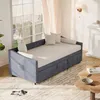 Ausziehbares Doppelschlafsofa 90/180 x 200 cm, Lattenrost, Produktbild-Vorschau 1