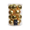 Christbaumschmuck gold 16er Set 3,5 cm Produktbild-Vorschau 5