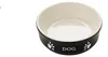 Hunde Keramiknapf "DOG", schwarz/beige, S, 130ml Produktbild-Vorschau 1
