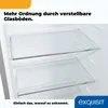 Exquisit Vollraumkühlschrank KS320-V-H-040E inoxlook | 242 Produktbild-Vorschau 7