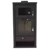 Kaminofen 11.3 kW Backfach + Herdplatte Kachelofen Heizofen Produktbild-Vorschau 3