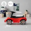 Kinder-Elektroauto, leichtes Auto, Porsche Carrera GT, rot Produktbild-Vorschau 4