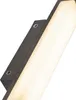 Moderne Wandleuchte Schwarz 32cm inkl  LED IP44 Cascada Produktbild-Vorschau 6