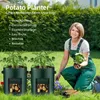 Vak na sadenie 26 l, 30 x 35 cm, s držadlami a priezorom, Náhľad obrázku produktu 5