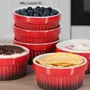 com-four® 12x Ragout Fin Schale - Ofenfeste Förmchen in rot Produktbild-Vorschau 2