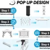 An instructional diagram showing the steps to assemble a pop-up gazebo. Náhled obrázku produktu