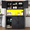 Flieks Küche Hochschrank mit Led, Küchenschrank Produktbild-Vorschau 3