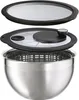 RÖSLE Salatschleuder incl. Glasdeckel und Frischhaltedeckel Produktbild-Vorschau 1