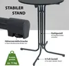Stehtisch klappbar Ø 80 cm Höhe 110 cm Stahl Gastrotisch Produktbild-Vorschau 3
