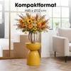 Sľuda Dekorácie Elliot bočný stolík - V45 x Ø32 cm - železo Náhľad obrázku produktu 4