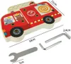 Holz Schraubbrett Motorikspielzeug Montessori Schraubbrett Produktbild-Vorschau 5
