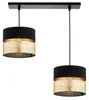 KAR-LIGHTING Pendelleuchte 2-flammig Schwarz-Gold, Metall, Produktbild-Vorschau 6