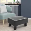 Fortuna Lai Chesterfield Składana ławka z ekoskóry Czarna Podgląd zdjęcia produktu 2