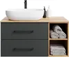 Planetmöbel LUX Badmöbel-Set Waschbecken mit Unterschrank Produktbild-Vorschau 4