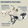 HUDORA Kinderhelm Beary, moka, Gr. 44-47 Voir les images du produit 5