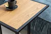 Tavolino industriale SLIM LINE 43 cm in rovere selvatico Anteprima dell’immagine prodotto 4