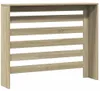 vidaXL Obloženie radiátora Sonoma dub 104x20x82 cm materiál Náhľad obrázku produktu 4