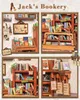 Baukasten Cutebee Jack's Bookery CWGC209 Holz 16 x 16 x 20 Produktbild-Vorschau 11