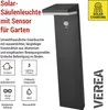 LED Solar-Garten-Wandleuchte VEREA mit Dämmerungssensor, 10,7 x 15,4 x 50 cm Produktbild-Vorschau