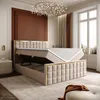 Kontinentalbett ISADORA II GOLD mit Bettkasten, 160x200, Produktbild-Vorschau 3