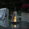 LED Solar Laterne Pisa - 3in1 - Laterne/Windlicht/Spieß - gelbe LED - H: 70cm - Dämmerungssensor Anteprima dell’immagine prodotto