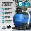 MONZANA® Sandfilteranlage SF159 15.900L/h für Pools bis Produktbild-Vorschau 5