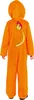 A child wearing an orange Charmander costume from the back. Podgląd zdjęcia produktu