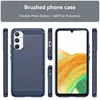 Galaxy A34 Hülle, Carbon-Faser TPU Silikon Stoßfest Produktbild-Vorschau 2