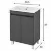 Waschbecken mit Unterschrank Valencia 60 cm, stehend, Produktbild-Vorschau 8