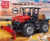 17020 - Tracteur rouge avec fraise à neige (Mould King) - Voir les images du produit 2
